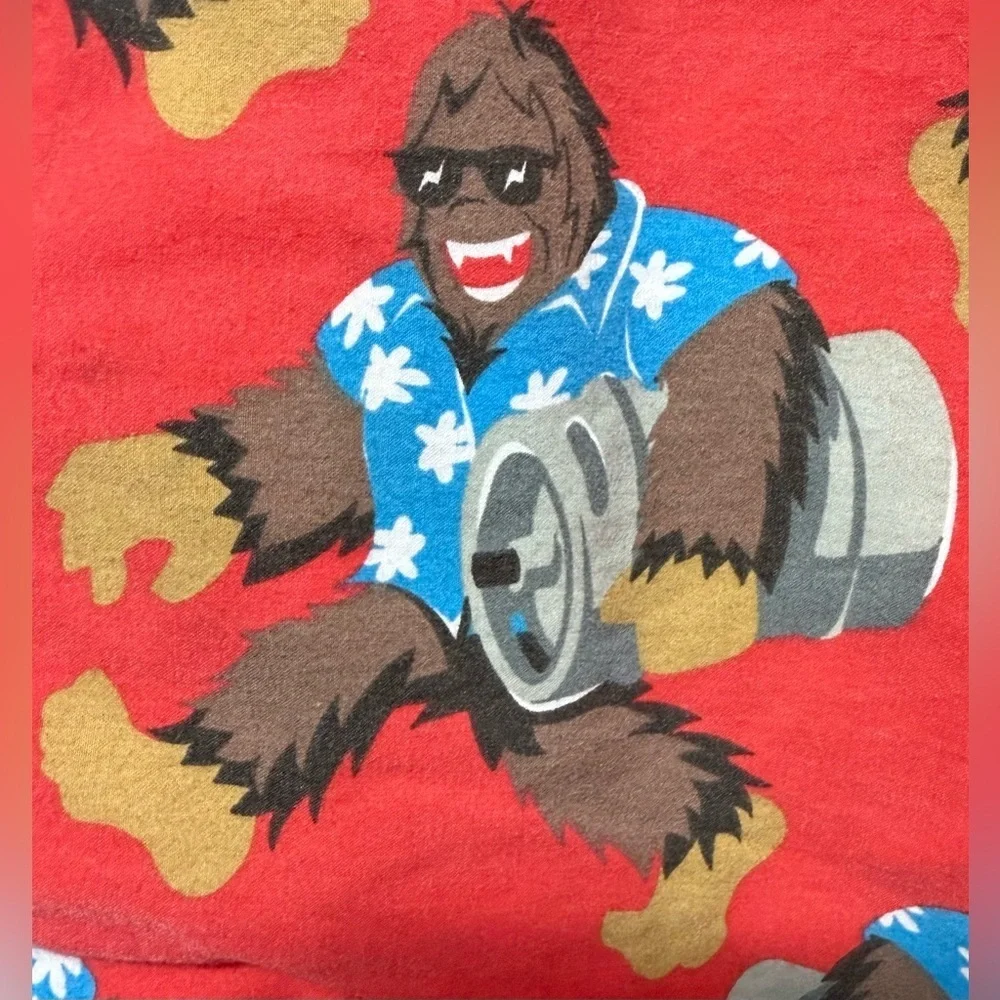 🪅Party Pants Red Yeti Swim Shorts